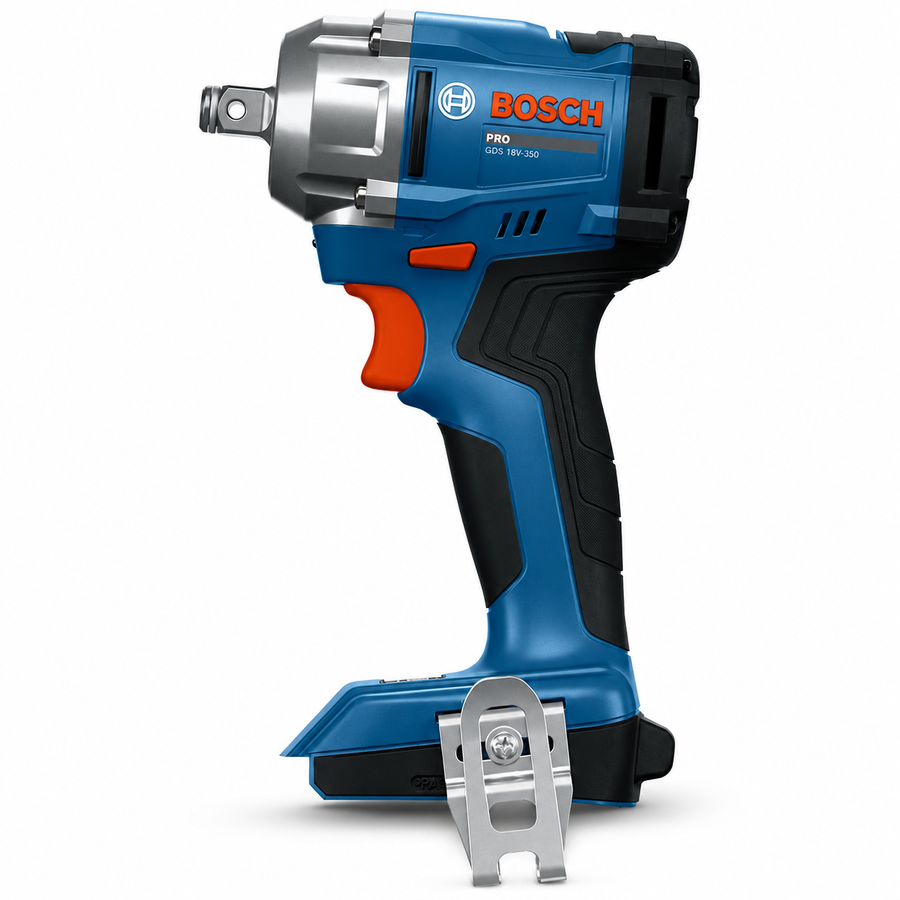 Bosch Professional GDS 18V-350 Brushless 1/2 Inch Impact Wrench, Bare Tool